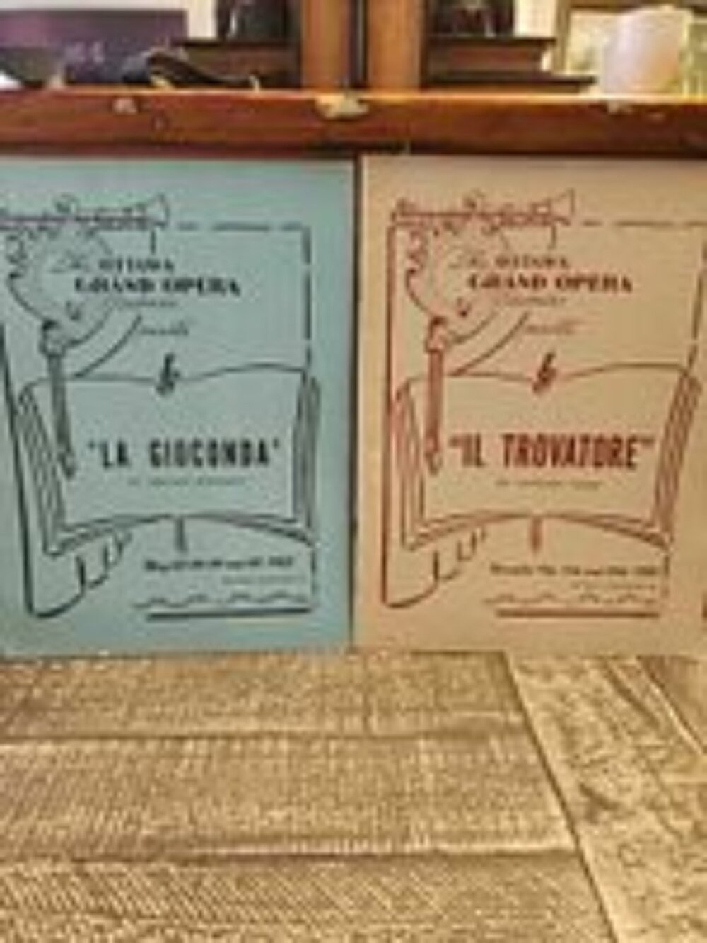 Two Ottawa Grand Opera Company Programmes — 1953 & 1954